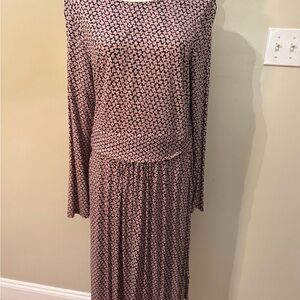 Boden NWT size 14 Pink and Blue Floral Maxi Dress 👗